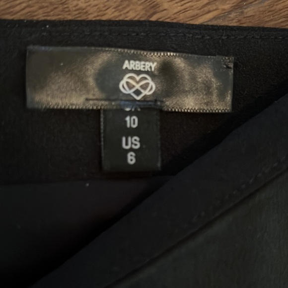 One shoulder bodycon dress in black Size 6 - Picture 10 of 10